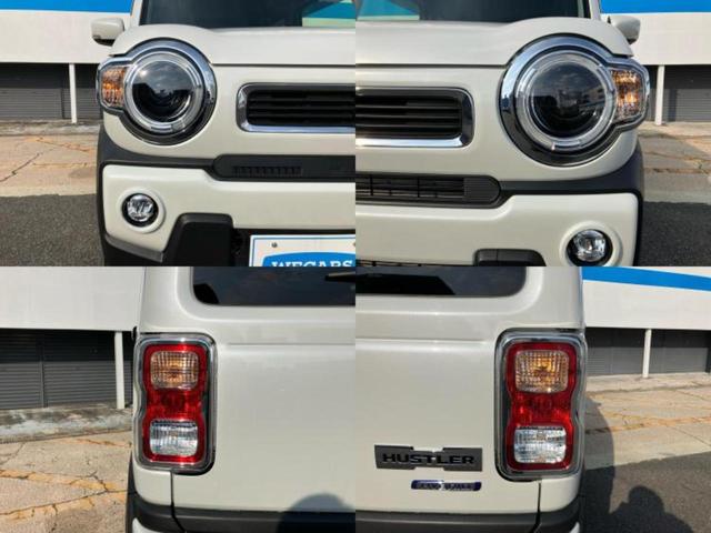 ハスラー ハイブリッドX 保証書/社外 SDナビ/セーフティサポート(スズキ)/シートヒーター 前席/車線逸脱防止支援システム/ドライブレコーダー 前後/ヘッドランプ LED/USBジャック/Bluetooth接続 禁煙車(50枚目)