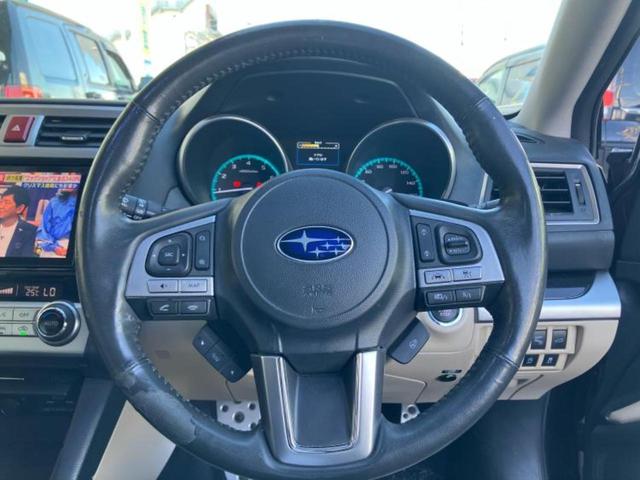 レガシィアウトバック 4WDアウトバックリミテッド 純正 8インチ SDナビ/衝突安全装置/シートヒーター/車線逸脱防止支援システム/シート フルレザー/電動バックドア/ヘッドランプ LED/Bluetooth接続/ETC/EBD付ABS 革シート(15枚目)