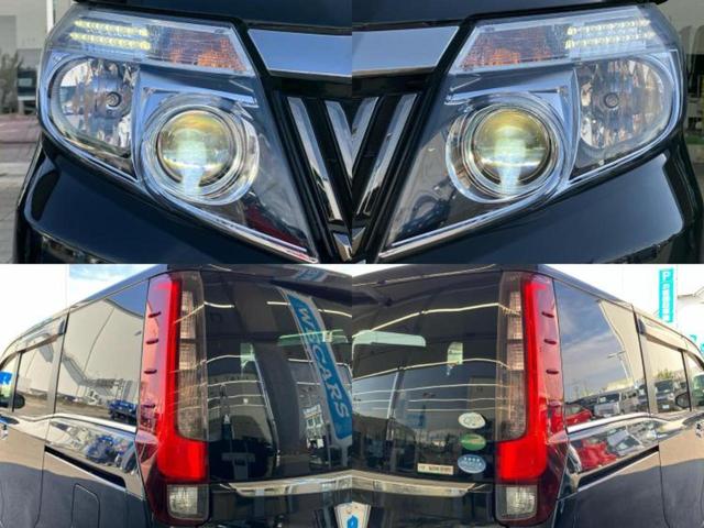 エスクァイア ハイブリッドGiブラックテーラード 新品タイヤ/純正 10インチ SDナビ/フリップダウンモニター/衝突安全装置/両側電動スライドドア/シートヒーター/車線逸脱防止支援システム/シート 合皮/パーキングアシスト バックガイド 禁煙車(60枚目)