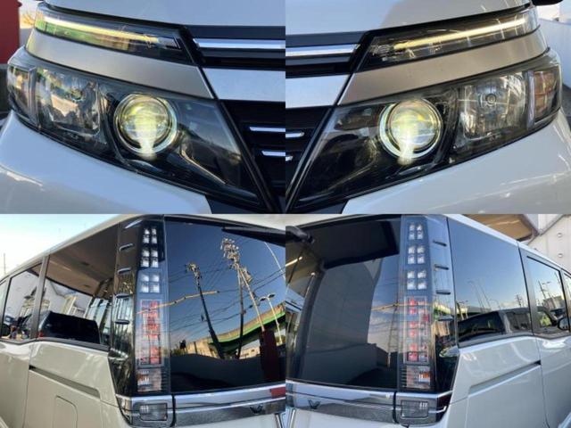 ヴォクシー ZSキラメキ2 社外 10インチ SDナビ/フリップダウンモニター 社外 12.8インチ/衝突安全装置/両側電動スライドドア/車線逸脱防止支援システム/ヘッドランプ LED/Bluetooth接続/ETC(60枚目)