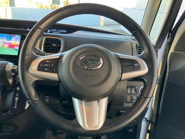 タント カスタムＲＳトップエディションＶＳ　ＳＡ３　新品タイヤ／保証書／純正　ＳＤナビ／衝突安全装置／両側電動スライドドア／シートヒーター／パノラマモニター／車線逸脱防止支援システム／シート　ハーフレザー／ヘッドランプ　ＬＥＤ　衝突被害軽減システム（15枚目）