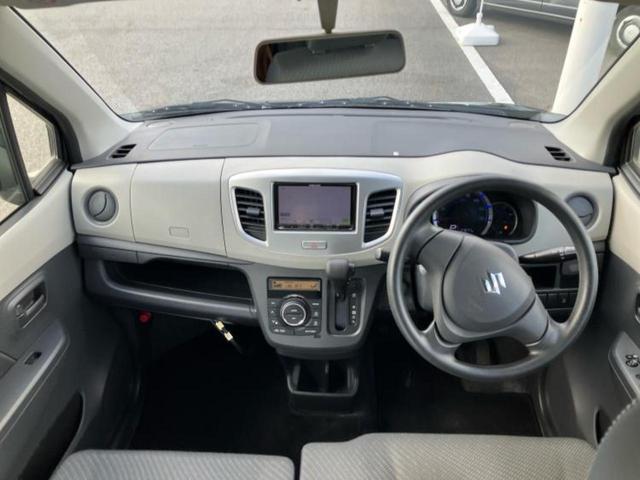 ワゴンＲ ＦＸ　新品タイヤ／社外　ＳＤナビ／シートヒーター　運転席／Ｂｌｕｅｔｏｏｔｈ接続／ＥＢＤ付ＡＢＳ／アイドリングストップ／ワンセグＴＶ／ＤＶＤ／禁煙車／エアバッグ　運転席／エアバッグ　助手席　ＤＶＤ再生（9枚目）