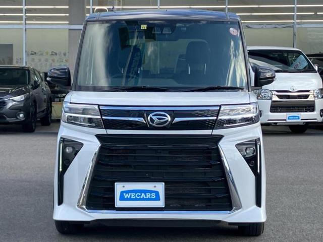 タント カスタムＸ　新品タイヤ／保証書／純正　１０インチ　ナビ／スマートアシスト（トヨタ・ダイハツ）／両側電動スライドドア／車線逸脱防止支援システム／シート　ハーフレザー／ドライブレコーダー　純正　衝突被害軽減システム（52枚目）