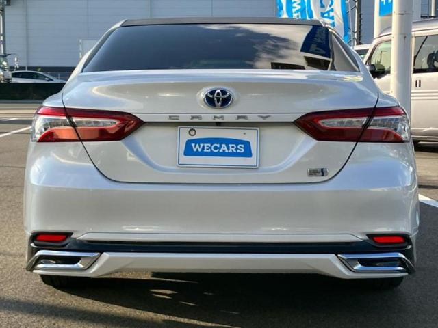 カムリ Ｇ　サンルーフ／純正エアロ／保証書／純正　９インチ　ＳＤナビ／衝突安全装置／車線逸脱防止支援システム／パーキングアシスト　バックガイド／ヘッドランプ　ＬＥＤ／Ｂｌｕｅｔｏｏｔｈ接続／ＥＴＣ　フルエアロ（52枚目）