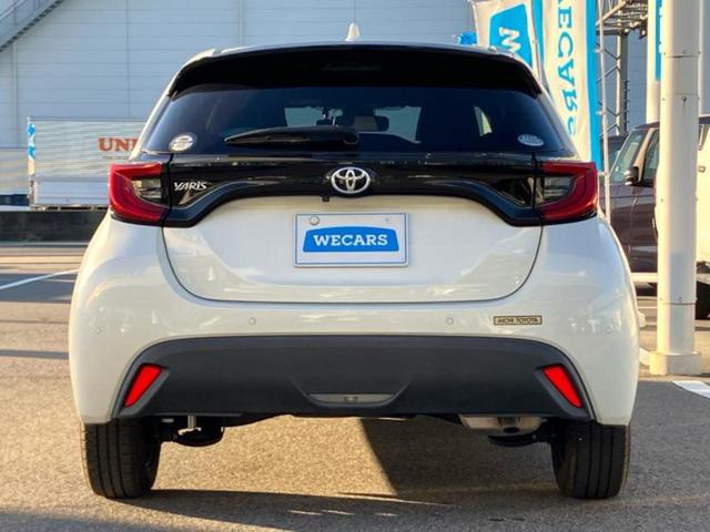 ヤリス Ｚ　保証書／ディスプレイオーディオ＋ナビ８インチ／衝突安全装置／シートヒーター／車線逸脱防止支援システム／ヘッドランプ　ＬＥＤ／ＥＴＣ／ＥＢＤ付ＡＢＳ／横滑り防止装置／クルーズコントロール　ワンオーナー（44枚目）