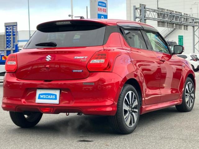 スイフト ハイブリッドＲＳ　保証書／純正　ＳＤナビ／シートヒーター／全方位モニター用カメラ／ヘッドランプ　ＬＥＤ／Ｂｌｕｅｔｏｏｔｈ接続／ＥＴＣ／ＥＢＤ付ＡＢＳ／横滑り防止装置／アイドリングストップ／フルセグＴＶ／ＤＶＤ（3枚目）