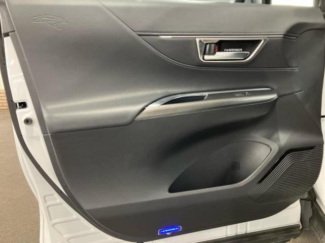 ハリアー Zレザーパッケージ 新品タイヤ/調光パノラマルーフ/モデリスタエアロ/JBL/保証書/純正 12.3インチ メモリーナビ/デジタルインナーミラー/トヨタセーフティセンス/エアーシート 前席/パノラミックビューモニター(22枚目)