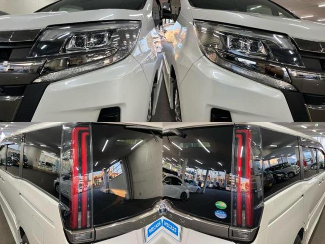 ノア ハイブリッドＳｉダブルバイビー３　保証書／純正　１０インチ　ＳＤナビ／フリップダウンモニター　純正　１２．１インチ／トヨタセーフティセンス／両側電動スライドドア／シートヒーター／車線逸脱防止支援システム／シート　ハーフレザー（52枚目）