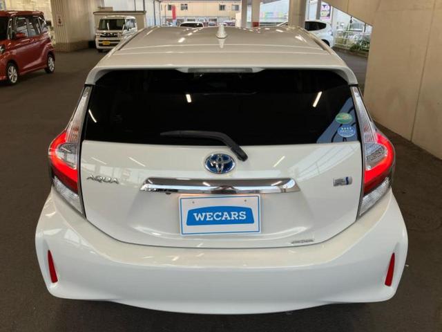 アクア Sスタイルブラック 保証書/純正 9インチ SDナビ/衝突安全装置/車線逸脱防止支援システム/Bluetooth接続/ETC/EBD付ABS/横滑り防止装置/アイドリングストップ/バックモニター/フルセグTV/DVD(37枚目)