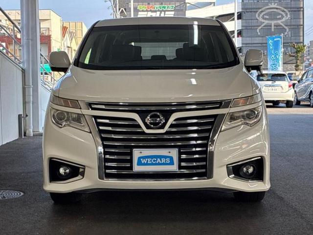 エルグランド ハイウェイスターS 新品タイヤ/保証書/純正 SDナビ/フリップダウンモニター/両側電動スライドドア/シート ハーフレザー/ヘッドランプ LED/Bluetooth接続/ETC/EBD付ABS/横滑り防止装置 DVD再生(48枚目)