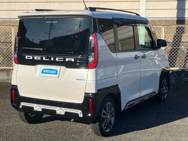 デリカミニ Tプレミアム 新品タイヤ/保証書/純正 9インチ SDナビ/デジタルインナーミラー/衝突安全装置/両側電動スライドドア/シートヒーター 前席/全方位モニター/車線逸脱防止支援システム/シート ハーフレザー ドラレコ(3枚目)