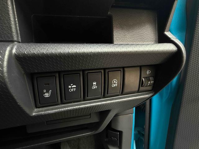 ハスラー G ナビ TV 衝突被害軽減システム スマートキー アイドリングストップ 電動格納ミラー シートヒーター ベンチシート CVT 盗難防止システム ABS ESC CD DVD再生 USB 衝突安全ボディ(10枚目)