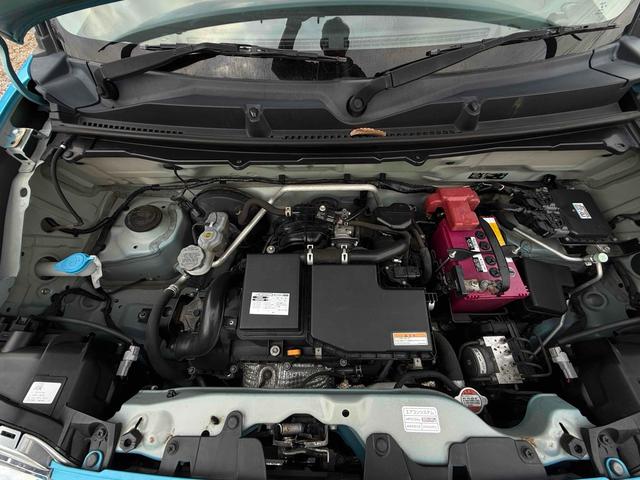 ハスラー G ナビ TV 衝突被害軽減システム スマートキー アイドリングストップ 電動格納ミラー シートヒーター ベンチシート CVT 盗難防止システム ABS ESC CD DVD再生 USB 衝突安全ボディ(20枚目)