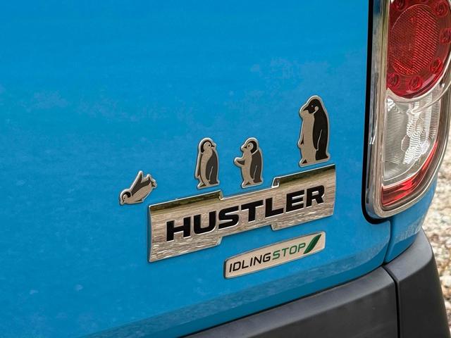 ハスラー G ナビ TV 衝突被害軽減システム スマートキー アイドリングストップ 電動格納ミラー シートヒーター ベンチシート CVT 盗難防止システム ABS ESC CD DVD再生 USB 衝突安全ボディ(22枚目)