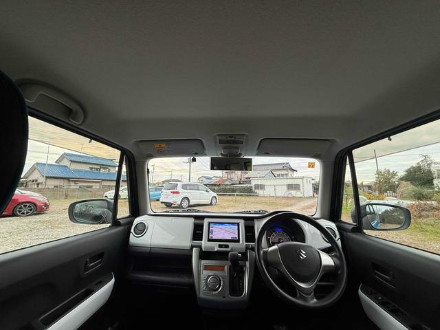 ハスラー G ナビ TV 衝突被害軽減システム スマートキー アイドリングストップ 電動格納ミラー シートヒーター ベンチシート CVT 盗難防止システム ABS ESC CD DVD再生 USB 衝突安全ボディ(29枚目)