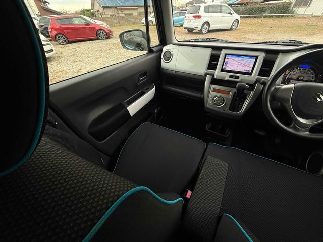 ハスラー G ナビ TV 衝突被害軽減システム スマートキー アイドリングストップ 電動格納ミラー シートヒーター ベンチシート CVT 盗難防止システム ABS ESC CD DVD再生 USB 衝突安全ボディ(35枚目)