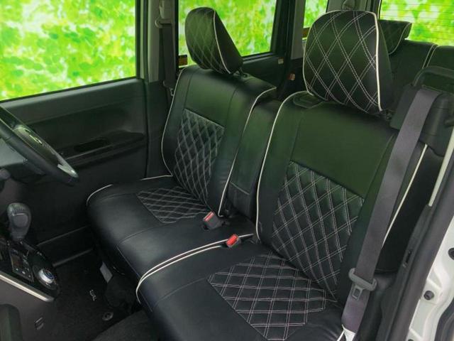 タント カスタムＲＳトップエディションＳＡ３　新品タイヤ／保証書／純正　８インチ　ＳＤナビ／スマートアシスト（トヨタ・ダイハツ）／両側電動スライドドア／シートヒーター　運転席／パノラマモニター／車線逸脱防止支援システム／シート　ハーフレザー（6枚目）