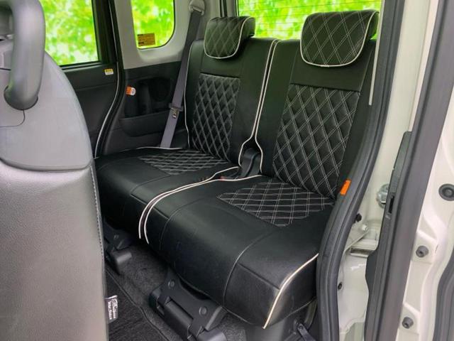 タント カスタムＲＳトップエディションＳＡ３　新品タイヤ／保証書／純正　８インチ　ＳＤナビ／スマートアシスト（トヨタ・ダイハツ）／両側電動スライドドア／シートヒーター　運転席／パノラマモニター／車線逸脱防止支援システム／シート　ハーフレザー（7枚目）