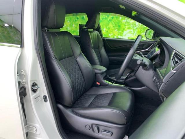 ハリアー プレミアム TRDエアロ/社外 10インチ SDナビ/トヨタセーフティセンス/車線逸脱防止支援システム/シート ハーフレザー/パーキングアシスト バックガイド/電動バックドア/ヘッドランプ LED フルエアロ(4枚目)