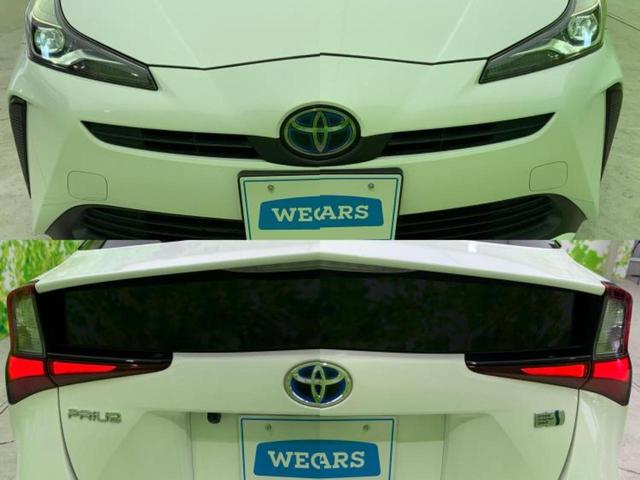 プリウス S 保証書/社外 メモリーナビ/トヨタセーフティセンス/車線逸脱防止支援システム/ドライブレコーダー 社外/ヘッドランプ LED/USBジャック/Bluetooth接続/ETC/EBD付ABS 禁煙車(61枚目)