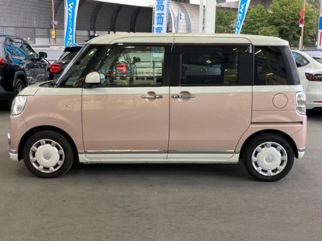 ムーヴキャンバス ＧメイクアップリミテッドＳＡ３　新品タイヤ／保証書／純正　８インチ　ＳＤナビ／スマートアシスト（トヨタ・ダイハツ）／両側電動スライドドア／全方位モニター／車線逸脱防止支援システム／パーキングアシスト　バックガイド　全周囲カメラ（2枚目）