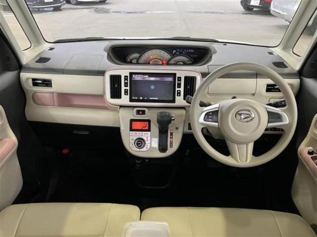 ムーヴキャンバス ＧメイクアップリミテッドＳＡ３　新品タイヤ／保証書／純正　８インチ　ＳＤナビ／スマートアシスト（トヨタ・ダイハツ）／両側電動スライドドア／全方位モニター／車線逸脱防止支援システム／パーキングアシスト　バックガイド　全周囲カメラ（4枚目）