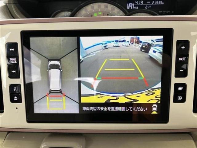 ムーヴキャンバス ＧメイクアップリミテッドＳＡ３　新品タイヤ／保証書／純正　８インチ　ＳＤナビ／スマートアシスト（トヨタ・ダイハツ）／両側電動スライドドア／全方位モニター／車線逸脱防止支援システム／パーキングアシスト　バックガイド　全周囲カメラ（10枚目）