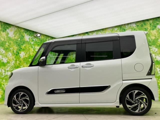 タント カスタムRSスタイルセレクション 新品タイヤ/保証書/スマートアシスト(トヨタ・ダイハツ)/両側電動スライドドア/シートヒーター 前席/車線逸脱防止支援システム/シート ハーフレザー/ヘッドランプ LED/USBジャック/ETC(2枚目)