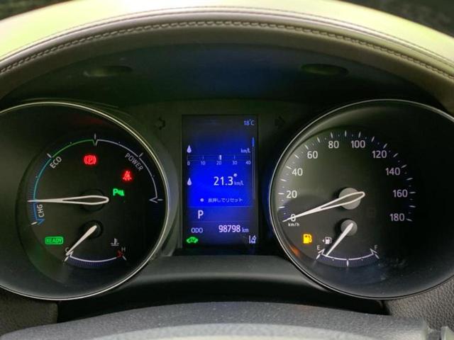 Ｃ－ＨＲ Ｇ　社外　９インチ　ＳＤナビ／トヨタセーフティセンス／シートヒーター　前席／車線逸脱防止支援システム／シート　ハーフレザー／ＵＳＢジャック／Ｂｌｕｅｔｏｏｔｈ接続／ＥＴＣ／ＥＢＤ付ＡＢＳ／横滑り防止装置（13枚目）