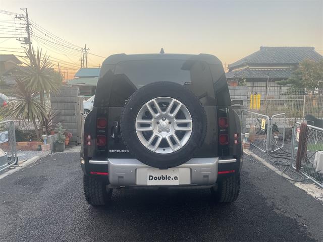 ディフェンダー 110S D350 パノラミックスライディングルーフ シートヒーター デジタルインナーミラー 法人1オーナー(6枚目)