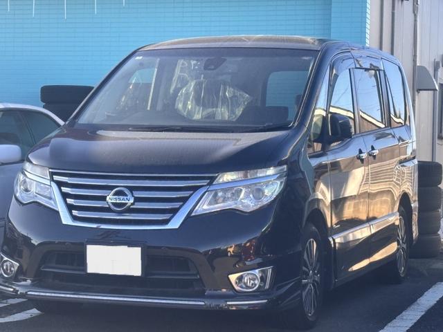 セレナ ハイウェイスター　Ｖセレ＋セーフティＩＩ　ＳＨＶ　純正ナビ　フリップダウンモニター（3枚目）