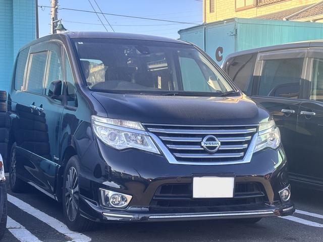 セレナ ハイウェイスター　Ｖセレ＋セーフティＩＩ　ＳＨＶ　純正ナビ　フリップダウンモニター（4枚目）