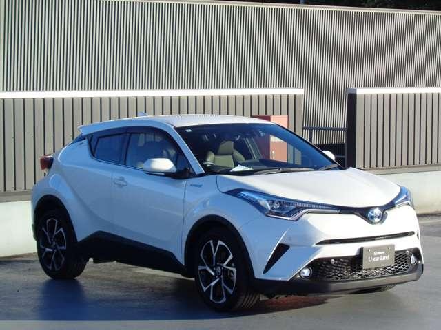 C-HR ハイブリッド 1.8 G ナビ バックカメラ シートヒーター ETC TSS アダクティブクルーズ シートヒータ アイドルストップ AHB 禁煙車両 LEDヘッド バックモニタ イモビライザー ナビ&TV ETC付 スマキー(3枚目)