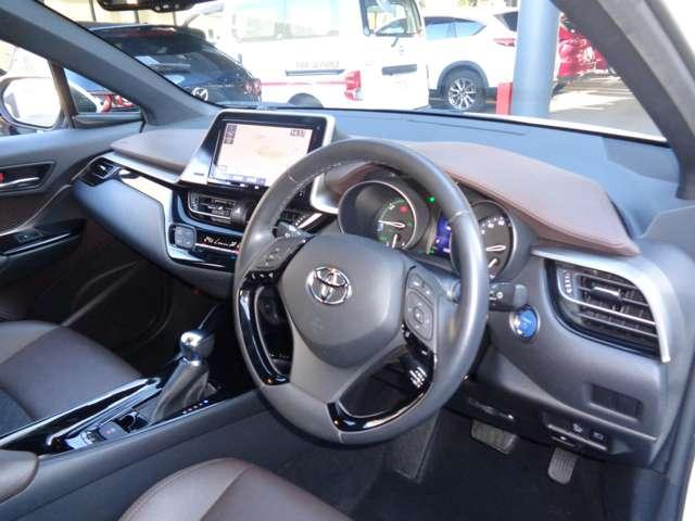 C-HR ハイブリッド 1.8 G ナビ バックカメラ シートヒーター ETC TSS アダクティブクルーズ シートヒータ アイドルストップ AHB 禁煙車両 LEDヘッド バックモニタ イモビライザー ナビ&TV ETC付 スマキー(6枚目)
