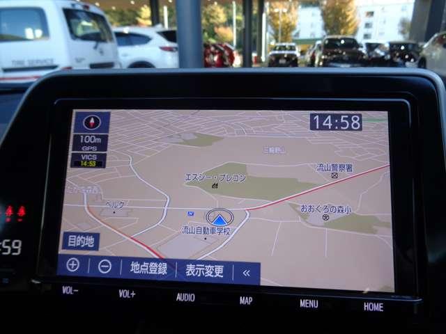 C-HR ハイブリッド 1.8 G ナビ バックカメラ シートヒーター ETC TSS アダクティブクルーズ シートヒータ アイドルストップ AHB 禁煙車両 LEDヘッド バックモニタ イモビライザー ナビ&TV ETC付 スマキー(11枚目)