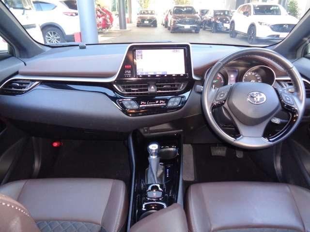 C-HR ハイブリッド 1.8 G ナビ バックカメラ シートヒーター ETC TSS アダクティブクルーズ シートヒータ アイドルストップ AHB 禁煙車両 LEDヘッド バックモニタ イモビライザー ナビ&TV ETC付 スマキー(14枚目)