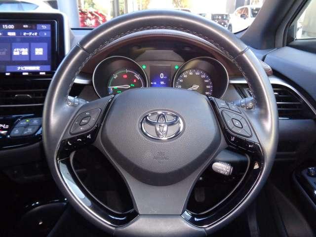 C-HR ハイブリッド 1.8 G ナビ バックカメラ シートヒーター ETC TSS アダクティブクルーズ シートヒータ アイドルストップ AHB 禁煙車両 LEDヘッド バックモニタ イモビライザー ナビ&TV ETC付 スマキー(17枚目)