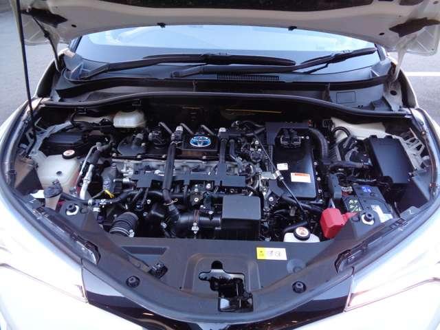 C-HR ハイブリッド 1.8 G ナビ バックカメラ シートヒーター ETC TSS アダクティブクルーズ シートヒータ アイドルストップ AHB 禁煙車両 LEDヘッド バックモニタ イモビライザー ナビ&TV ETC付 スマキー(20枚目)