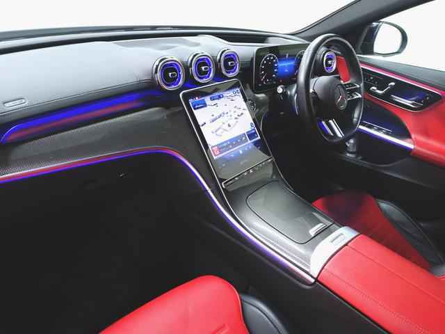 Cクラス C220 d アバンギャルド AMGラインパッケージ ベーシックパッケージ レザーエクスクルーシブパッケージ Bluetooth接続 ETC LEDヘッドライト TV アイドリングストップ クルーズコントロール コネクテッド機能(11枚目)