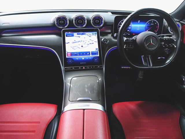 Cクラス C220 d アバンギャルド AMGラインパッケージ ベーシックパッケージ レザーエクスクルーシブパッケージ Bluetooth接続 ETC LEDヘッドライト TV アイドリングストップ クルーズコントロール コネクテッド機能(12枚目)