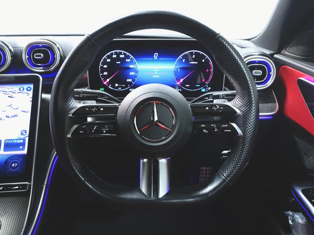 Cクラス C220 d アバンギャルド AMGラインパッケージ ベーシックパッケージ レザーエクスクルーシブパッケージ Bluetooth接続 ETC LEDヘッドライト TV アイドリングストップ クルーズコントロール コネクテッド機能(13枚目)