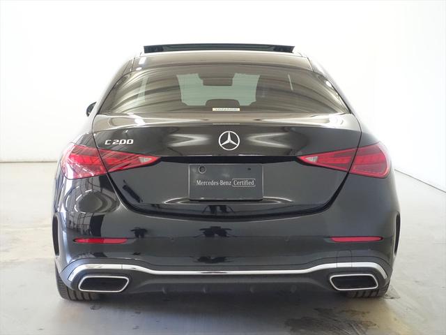 Ｃクラス Ｃ２００　アバンギャルド　ＡＭＧライン　ベーシックパッケージ　Ｂｌｕｅｔｏｏｔｈ接続　ＥＴＣ　ＬＥＤヘッドライト　ＴＶ　アイドリングストップ　クルーズコントロール　コネクテッド機能　サイドカメラ　サンルーフ・ガラスルーフ　シートヒーター（3枚目）