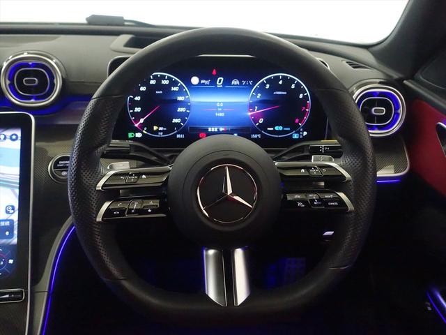 Ｃクラス Ｃ２００　アバンギャルド　ＡＭＧライン　レザーエクスクルーシブパッケージ　ベーシックパッケージ　Ｂｌｕｅｔｏｏｔｈ接続　ＥＴＣ　ＬＥＤヘッドライト　ＴＶ　アイドリングストップ　クルーズコントロール　コネクテッド機能　サイドカメラ（18枚目）