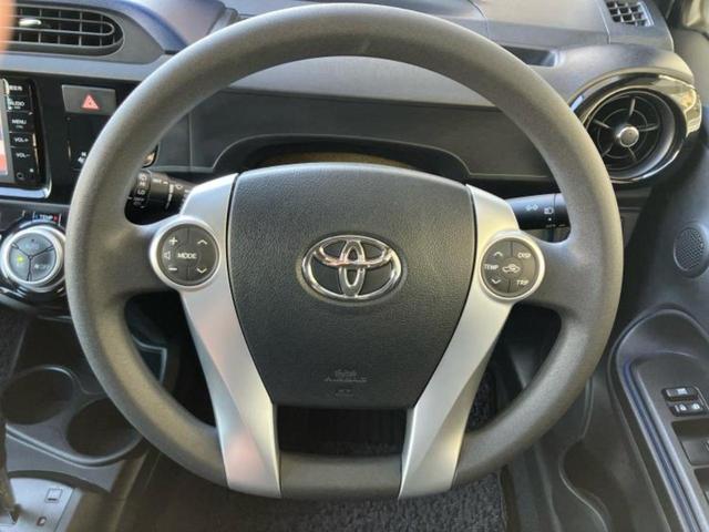 アクア S 保証書/純正 SDナビ/パーキングアシスト バックガイド/Bluetooth接続/EBD付ABS/横滑り防止装置/アイドリングストップ/バックモニター/ワンセグTV/エアバッグ 運転席 バックカメラ(16枚目)