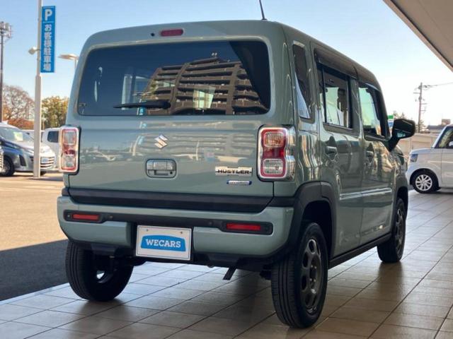 ハスラー ハイブリッドＧ　新品タイヤ／保証書／社外　ＳＤナビ／シートヒーター／ＥＴＣ／ＥＢＤ付ＡＢＳ／横滑り防止装置／アイドリングストップ／フルセグＴＶ／エアバッグ　運転席／エアバッグ　助手席／エアバッグ　サイド　記録簿（3枚目）