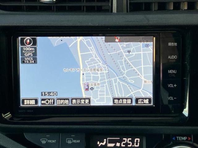 アクア Ｇブラックソフトレザーセレクション　保証書／純正　ＳＤナビ／Ｂｌｕｅｔｏｏｔｈ接続／ＥＴＣ／ＥＢＤ付ＡＢＳ／横滑り防止装置／アイドリングストップ／バックモニター／フルセグＴＶ／エアバッグ　運転席／エアバッグ　助手席／パワーウインドウ（10枚目）