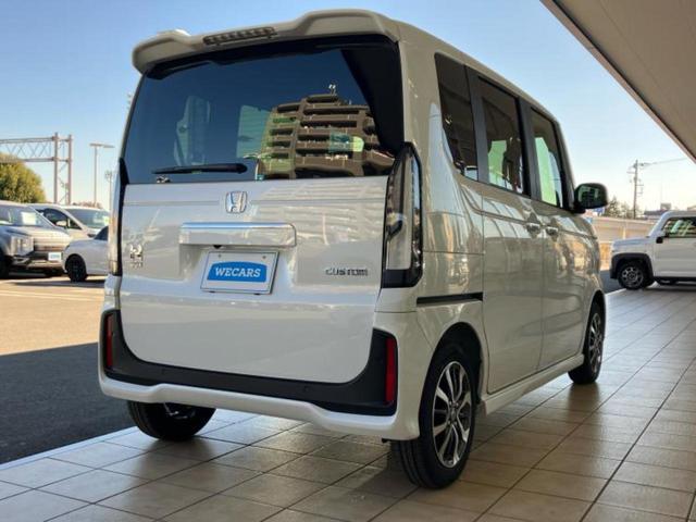 N-BOXカスタム ヒョウジュン 保証書/純正 8インチ ナビ/ホンダセンシング/両側電動スライドドア/シートヒーター 前席/車線逸脱防止支援システム/登録済未使用車/ヘッドランプ LED/USBジャック/Bluetooth接続(3枚目)
