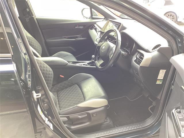 C-HR G モード ネロ 純正SDナビ フルセグ バックカメラ ビルトインETC ハーフレザー パワーシート シートヒーター レーダークルーズコントロール ICS AHB LDA ステアリングスイッチ LEDヘッド BSM(2枚目)