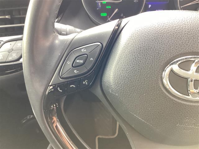 C-HR G モード ネロ 純正SDナビ フルセグ バックカメラ ビルトインETC ハーフレザー パワーシート シートヒーター レーダークルーズコントロール ICS AHB LDA ステアリングスイッチ LEDヘッド BSM(9枚目)