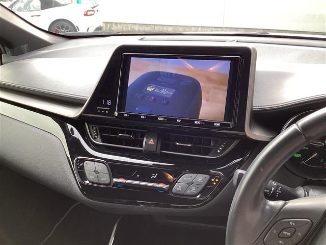 C-HR G モード ネロ 純正SDナビ フルセグ バックカメラ ビルトインETC ハーフレザー パワーシート シートヒーター レーダークルーズコントロール ICS AHB LDA ステアリングスイッチ LEDヘッド BSM(15枚目)